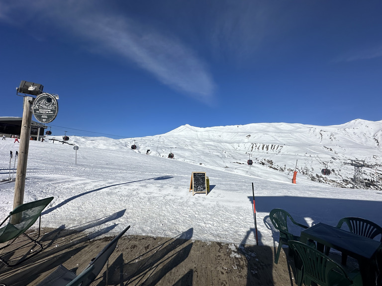 Belle journée aux Contamines