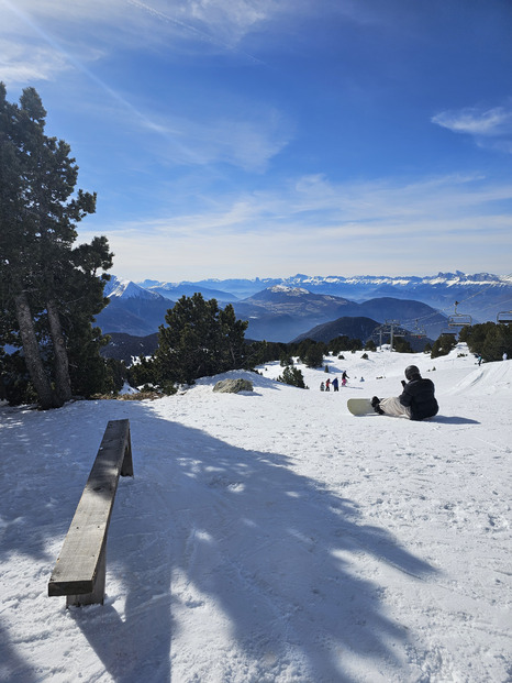 Chamrousse : super session ciel bleu