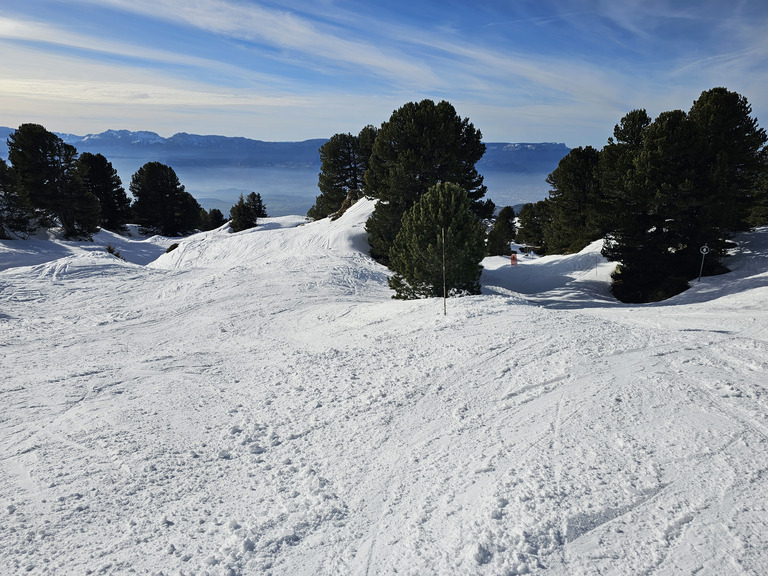 Chamrousse : super session ciel bleu