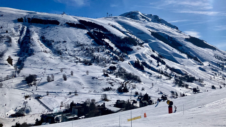 Du Bleue…et la neige? Elle régale 😜