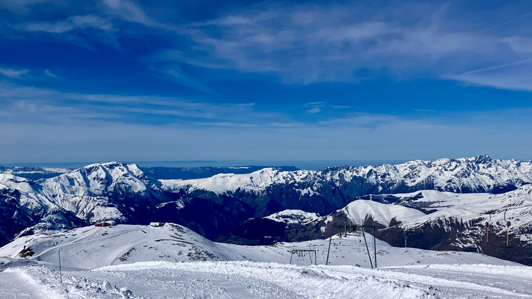 Du Bleue…et la neige? Elle régale 😜