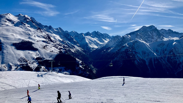 Du Bleue…et la neige? Elle régale 😜