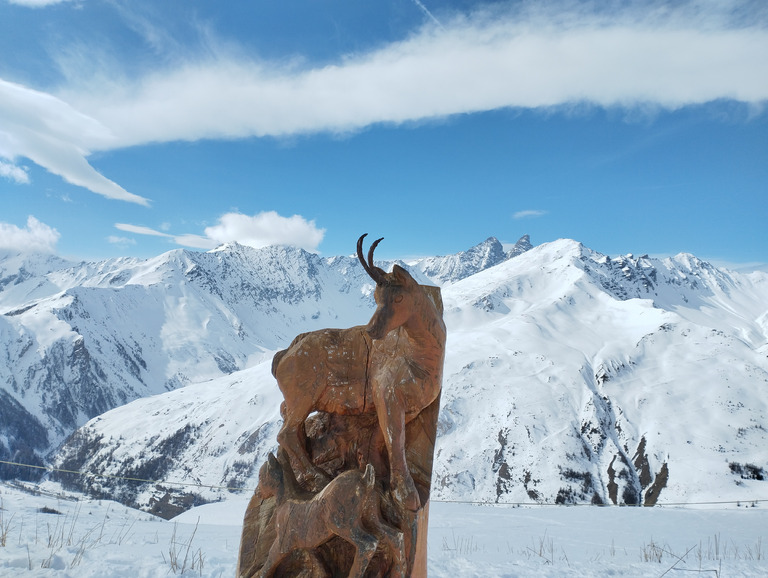 L'année du vent pour Valloire, mais sympa quand même 