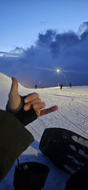 Chamrousse : petite nocturne qui fait du bien