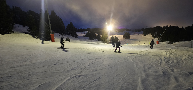 Chamrousse : petite nocturne qui fait du bien