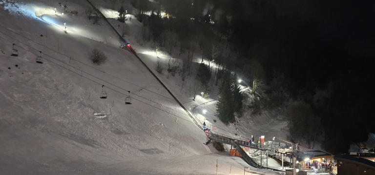 Chamrousse : petite nocturne qui fait du bien