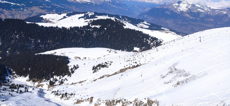 Neige dure, folie douce à balle 