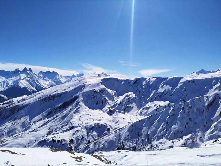 découverte snowpark des Sybelles 