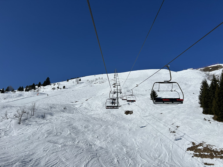 Beau temps, neige plutôt bonne, pas trop de monde