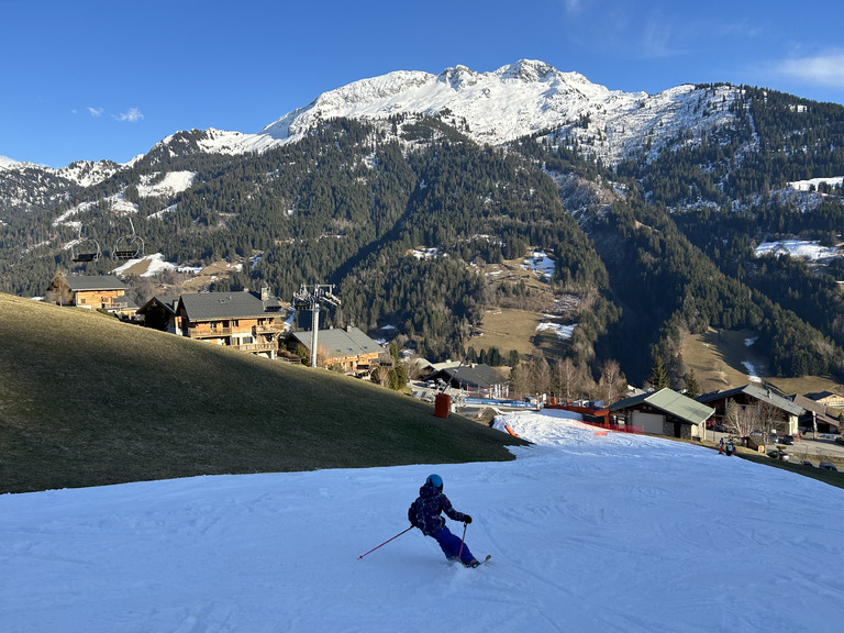 Beau temps, neige plutôt bonne, pas trop de monde