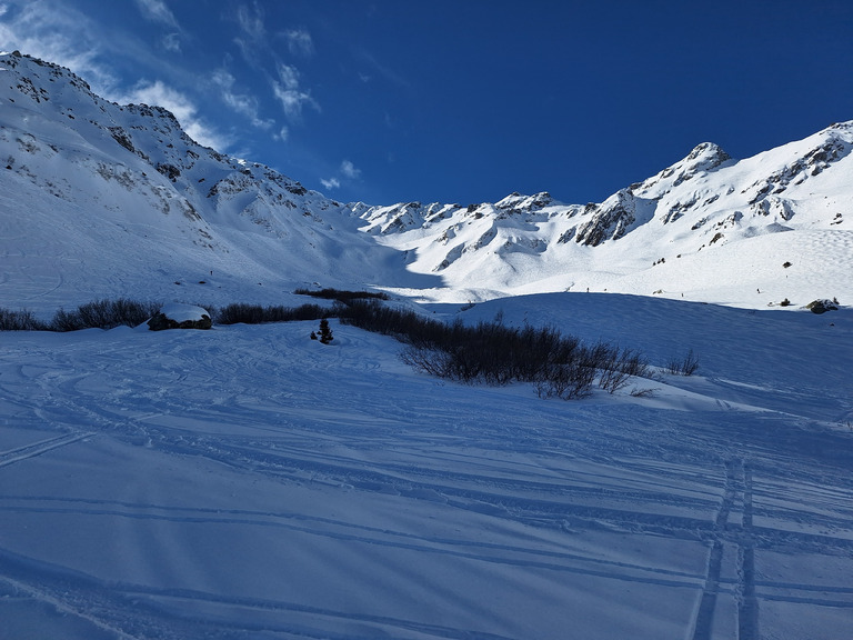 Encore un peu de neige fraiche 