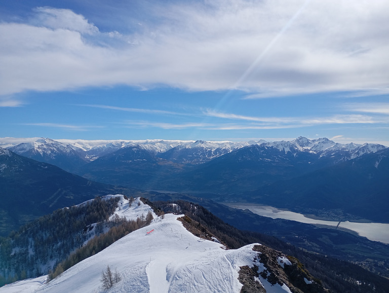 Ski le matin, natation l'après midi 