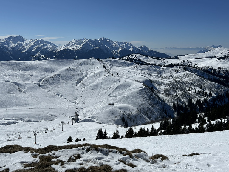 Il y a(vait) encore de la poudre