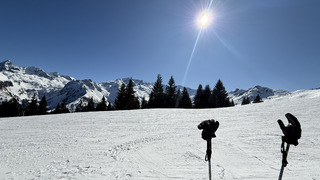 Super Dimanche sur une neige très agréable 