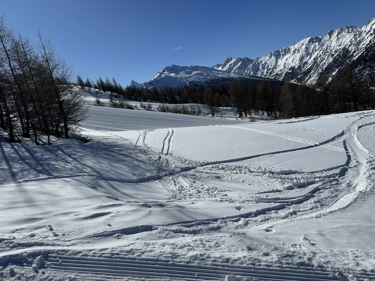 Le soleil, la neige et personne