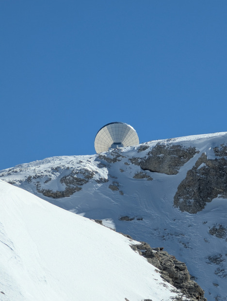 Je privatise la station pour profiter tranquillement ☀️❄️⛷️