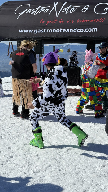 Carnaval, soleil et neige pas mal !