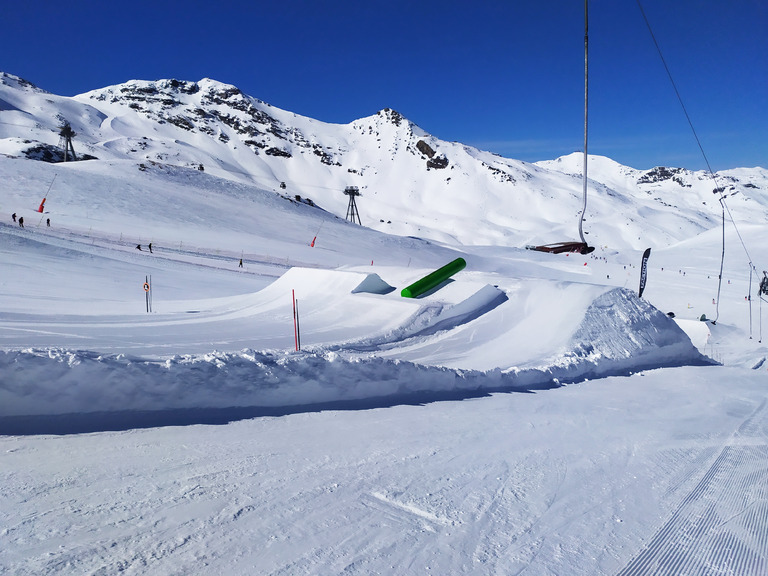 mise à jour snowpark valthorens