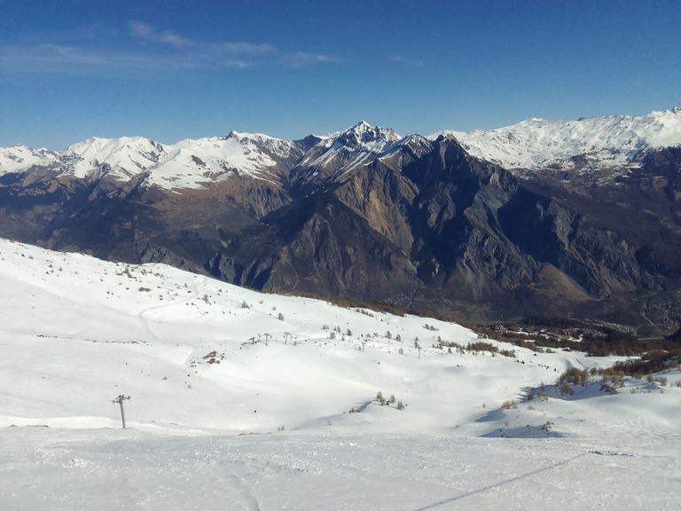 Tempête de soleil aux Karellis