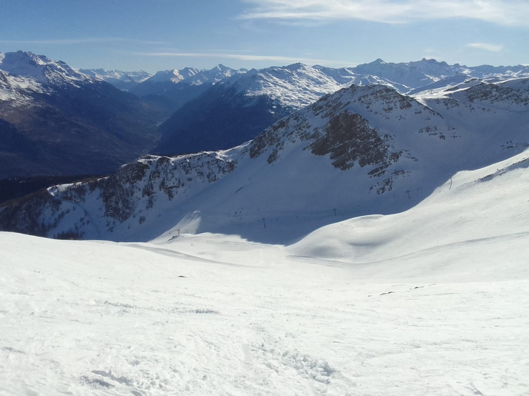 Tempête de soleil aux Karellis