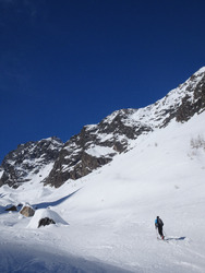 Petit Vallon, bonne neige