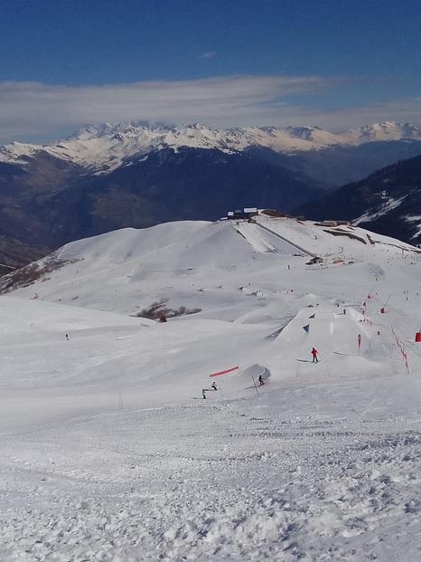 Dernier soleil à Valmorel