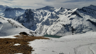 Couloir NE de Bel Oiseau en super condis