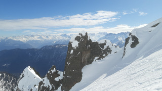 Couloir NE de Bel Oiseau en super condis