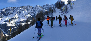 Trace des Grands et murs de bosses 