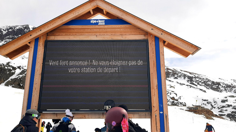 C'est ventu mais Sarenne c'est top !