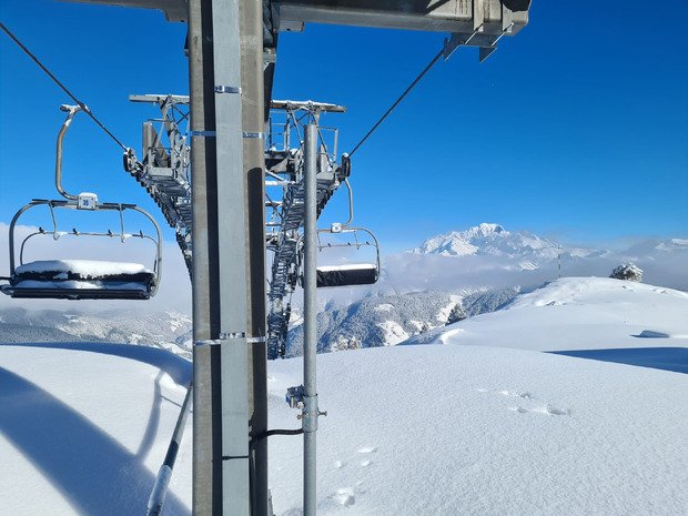 Bonne surprise à Areches 