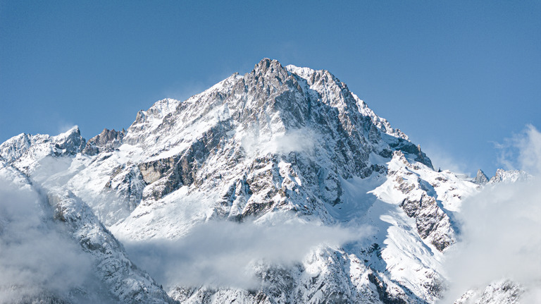 Neige fraiche à Pelvoux-Vallouise