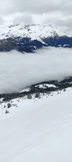 20-30 cm de poudre lourde mais bien bonne ! 