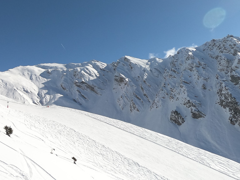 Bonnes conditions pour le carving !