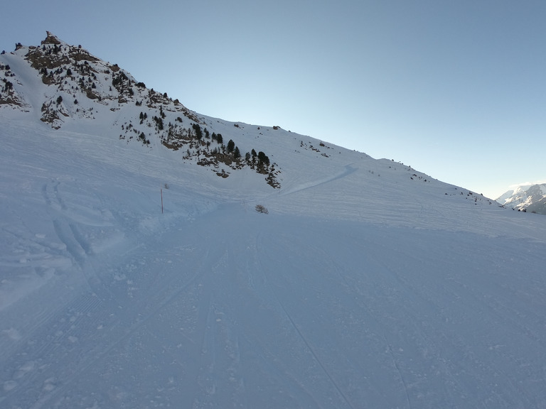 Bonnes conditions pour le carving !