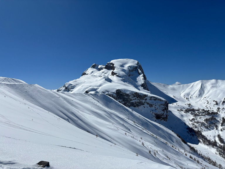 Pra Loup : grand bleu et neige au top !