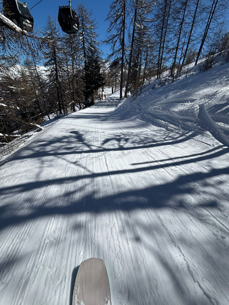 Pra Loup : grand bleu et neige au top !