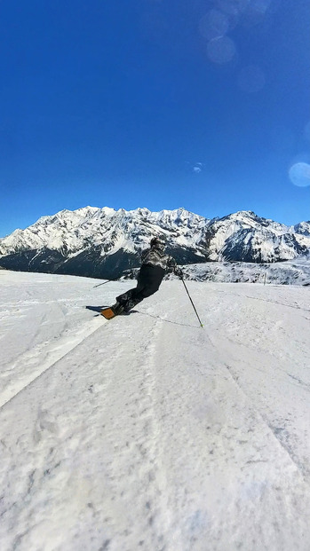 Monoski à 2 aux Contas 🏔️🌲🏔️