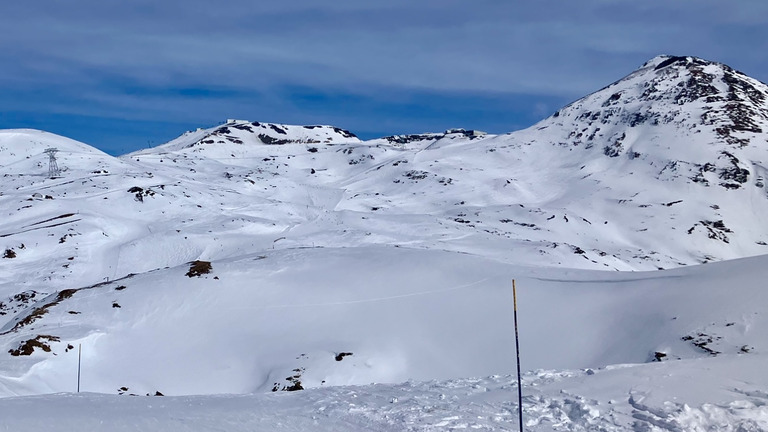 En piste, en compagnie du vent 🙄!