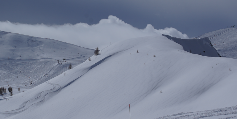 Pra Loup est gâté en mars – Nouvelle chute de neige ! 