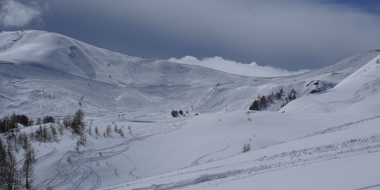 Pra Loup est gâté en mars – Nouvelle chute de neige ! 