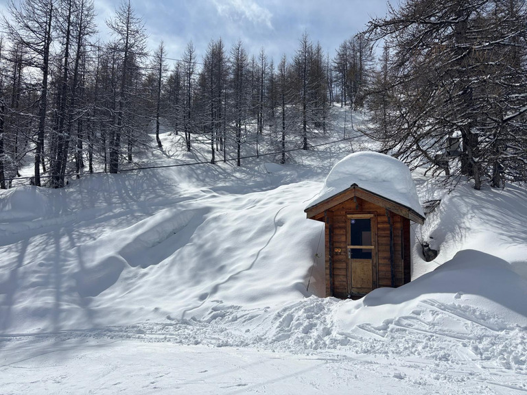 Pra Loup est gâté en mars – Nouvelle chute de neige ! 