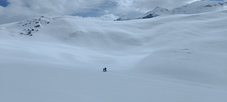 Au dessus du refuge de Vallonbrun