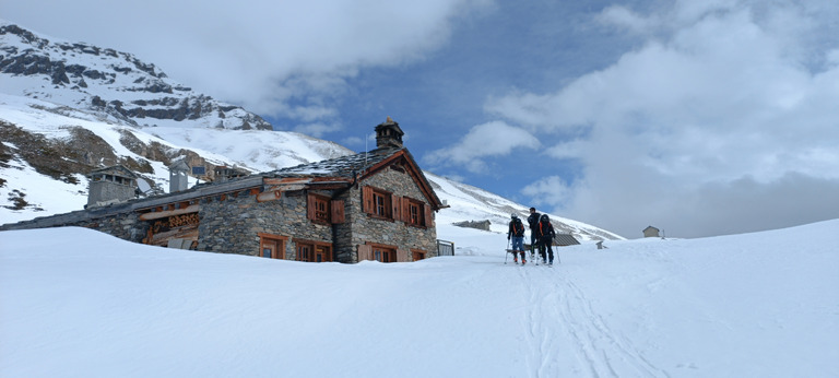 Au dessus du refuge de Vallonbrun