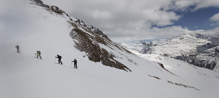 Au dessus du refuge de Vallonbrun