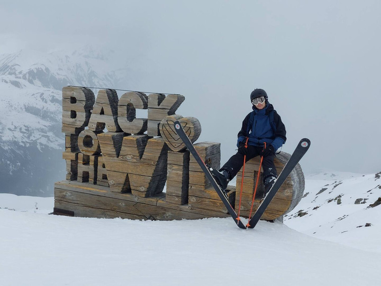 Grand soleil pour finir sous les flocons