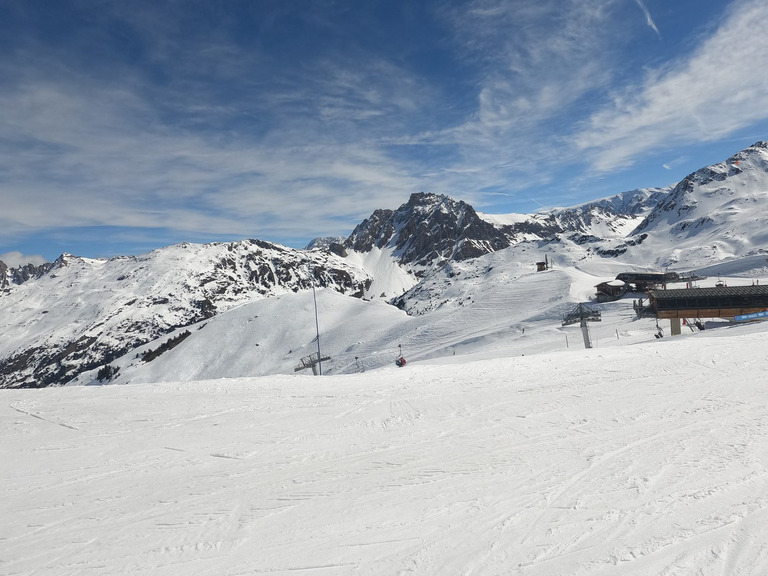 Grand soleil pour finir sous les flocons