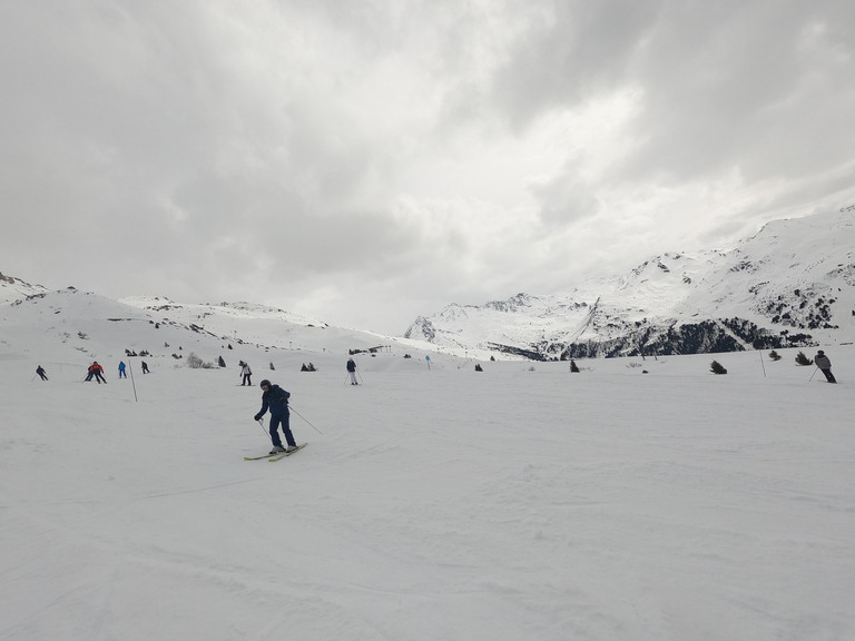 Grand soleil pour finir sous les flocons