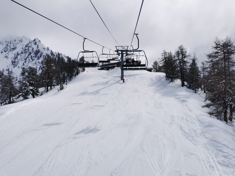 Grisaille tenace à Montgenèvre avant le retour du soleil