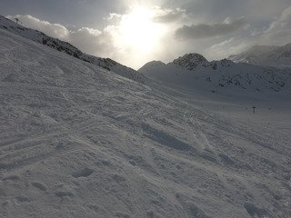 Réouverture de la piste de Punta Bagna !